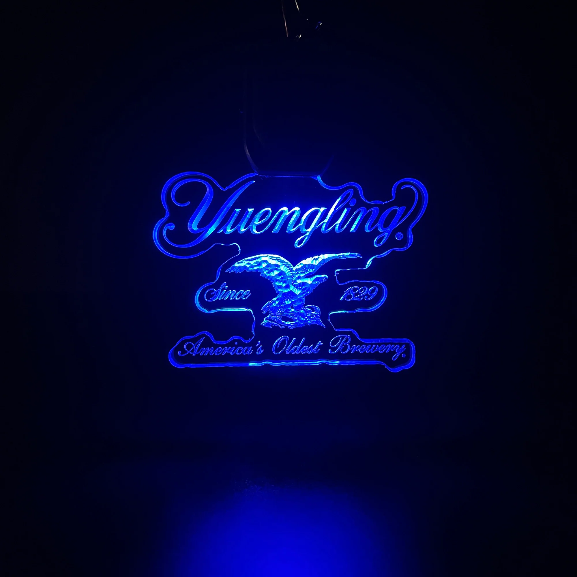 Yuengling LED Light Acrylic Keychain , Christmas Tree Ornament - Image 5