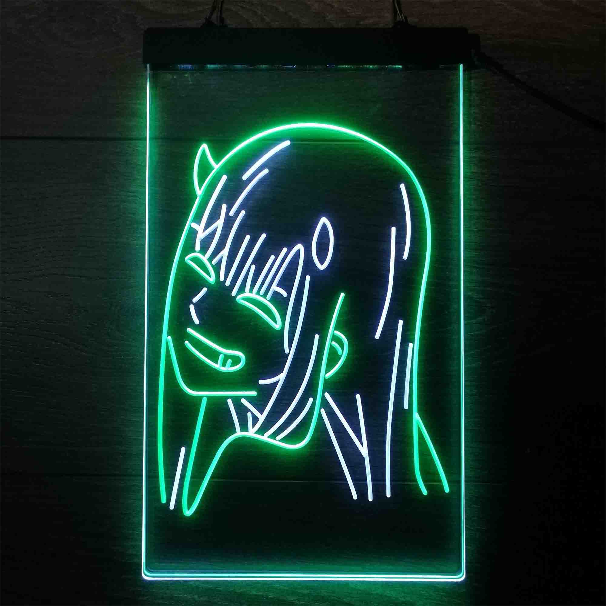 Zero Two Darling in the Franxx Neon LED Sign - Image 4