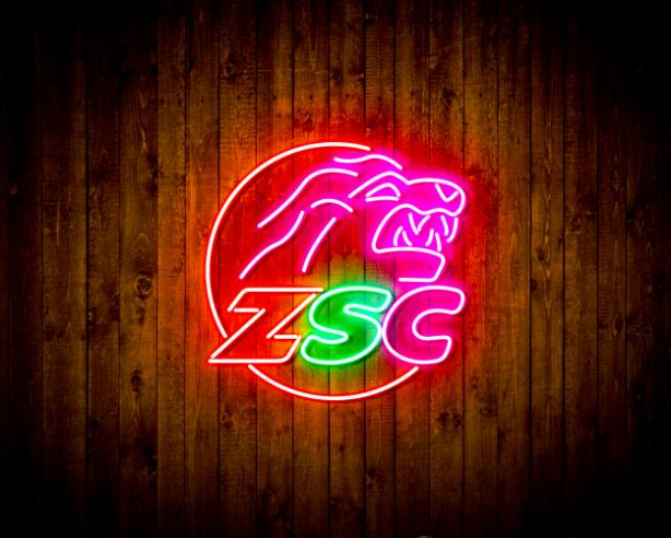 ZSC Lions Zurich Handmade Neon Flex LED Sign - Image 3